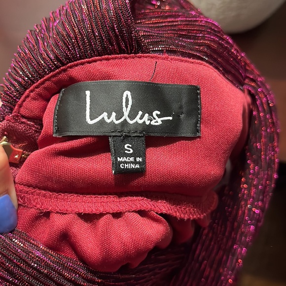 NWT Lulu’s black and pink dress - Picture 4 of 5